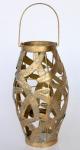 Gold Leaf Lantern 43X20CM