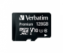 Verbatim Premium U1 Microsdxc Card 128GB + Adapter