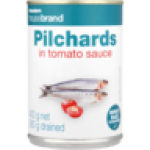Pilchards In Tomato Sauce 400G
