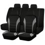 9PCS Car Seat Covers Set - All-season Waterproof Polyester Cushions Easy Care