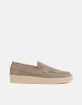 Ben Sherman William Leather Taupe Slip On Shoe - UK13 Brown