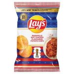 Lay's Nashville Hot Chicken Flavoured Potato Chips 120G