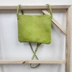 Genuine Leather Brights Edition Handbag lime Green