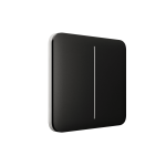 Ajax Security - Black Solobutton 2-GANG -SB-2-GANG-B--SB-2-GANG-B