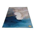 Smte 200CM By 150CM Modern 3D Geometric Design Area Rug A21 With Smte Keyring With Keychain