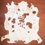Aas Grade Nguni Hide 131 Brown white XL - Extra Large Brown white Spotted