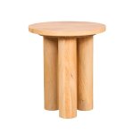 Baarlo Round Wooden Side Table
