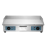 Premier Collection Electric Flat Top Double Griddle 720MM- Siver