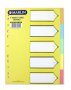 Marlin File Dividers Bright C/board 1- 5