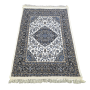 150 X 100CM Machine Made White/grey Turkey Rug