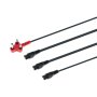 4M 3HEADED Dedicated Clover Power Cable