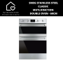 Defy Smeg Stainless Steel Classic Multifunction Double Oven - 60CM