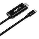 UNITEK V1439ABK 2M USB Type-c To HDMI 4K @60HZ Cable - Pd 100W Unidirectional
