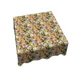 Painted Wild Flower Square Tablecloth