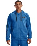Men's Ua Rival Fleece Chroma Full-zip Hoodie - Victory Blue LG
