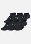 Under Armour Ua Essential No Show 6 Pack - Black Black Castlerock
