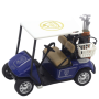 Golf Cart Model Toy 1:36 Scale Alloy - Blue