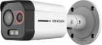 Hikvision DS-2TD2608-2 QA 2.6MM Thermal & 6MM Optical Bi-spectrum Network Bullet Camera 120DB Wdr 30M Ir 256GB Micro Sd Sdhc