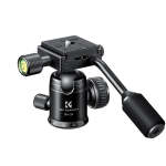 K&f Video Tripod Head With Handle & 360 Degree Rotation - KF31-049
