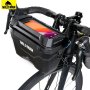 Wild Man Rainproof Bicycle Bag - 3L Hard Shell Handlebar Bag For Electric Scooter Mtb And Road Bike - Phone Case Included - Bike