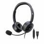 Astrum HU660 Dual Sided Headset USB With Flexible MIC