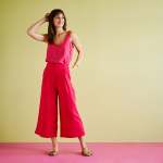 Classic Cami - Pink Stripe - 44 Xxxxlarge