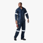 D59 Flame & Acid 2 PC Suit Navy - 52