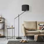 AXIS Metal Floor Lamp In Matt Black