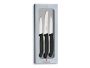 Victorinox Swiss Army Victorinox 3PC Paring Knife Set 3PC Black