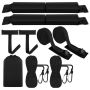 Universal Portable Soft Roof Rack Pads For Kayak Surfboard Sups