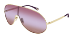 Sunglasses Womens In Gold Red CH0283S-003 - Gold Onesize