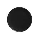 Maxwell & Williams Caviar 26.5CM High Rim Plate Black