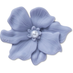 Periwinkle Flower With Pearl Jibbitz - Multi Osfa