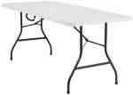 Zs - Folding Table 1.8M Heavy Duty Plastic Folding Table