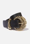 New Statement Belt - Black antique Gold