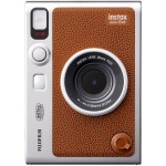 Fuji Instax MINI Evo Brown Film And Case Bundle