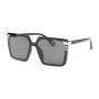 Beige Stripe Temple Detail Sunglasses
