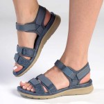 Ladies Adventure Strap Sandals - Blue - 9
