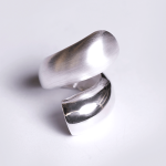 Bold Gabrielle 925 Sterling Silver Ring - 58 Silver