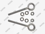 Eye Bolt Welded 10 X 100MM 316SS Pack Of Two