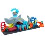 City Ultra Shark Car Wash Track Set With Color Reveal Feature