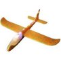 Glider Throw Foam Airplane With Lights Orange