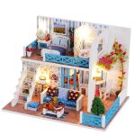 Focustoys MINI Diy Doll House Home Of Helen