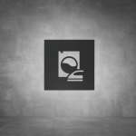 Washing Room Sign - Black - Powder Coated Aluminum