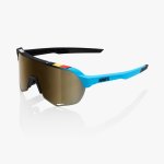 100% S2 - Bwr Black - Soft Gold Mirror Lens