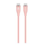 Volkano Flexi Series Type-c To Type-c 1.5M 60W - Pink