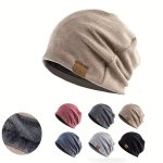 Spring Warm Beanies Knitted Solid Casual Brand Soft Knitting For Men And Women Ideal Choice For Gifts