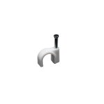 Cable Clip 6MM Round 20 Pack