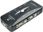 Unique Vga 4 Port Manual USB2.0 Kvm Switch