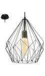 Tear Steel Pendant Light Black Or Copper - Copper